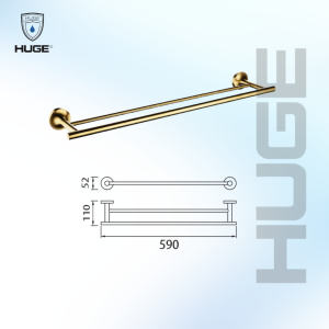 THANH VẮT KHĂN ĐÔI H-B1739AG