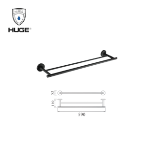 THANH VẮT KHĂN ĐÔI H-B1739AB