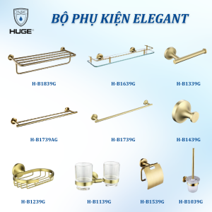BỘ PHỤ KIỆN ELEGANT GOLD