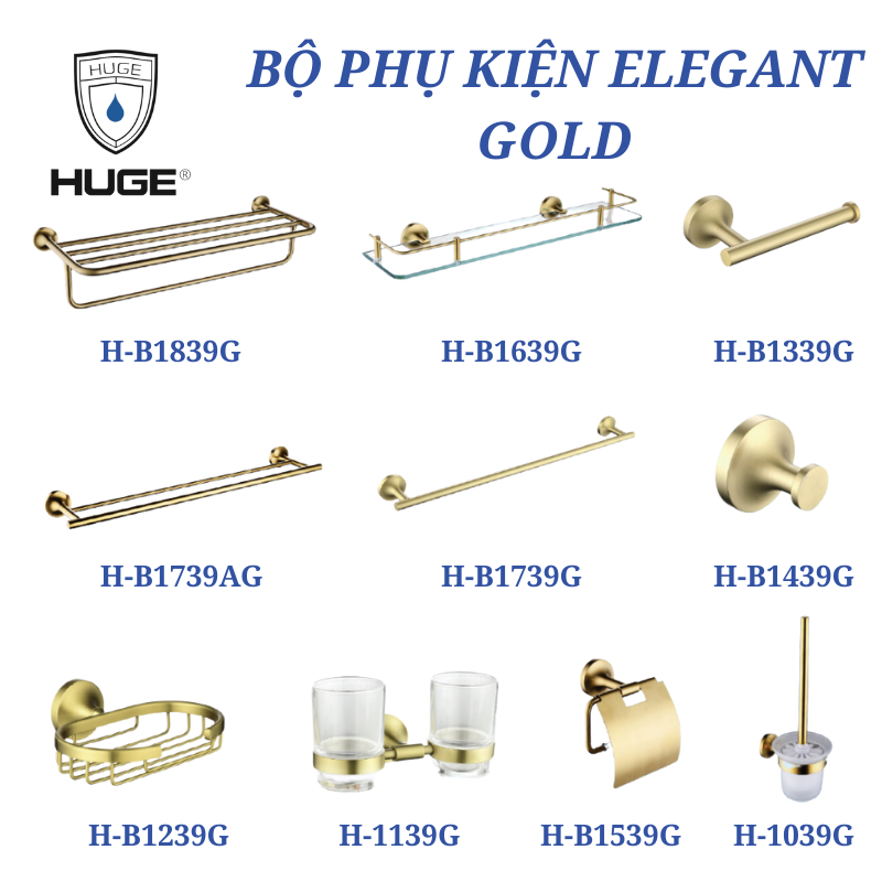 BỘ PHỤ KIỆN ELEGANT GOLD