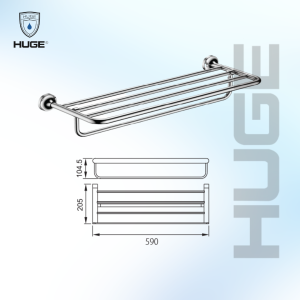 KỆ KHĂN 2 TẦNG H-B1839