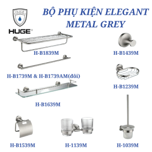 BỘ PHỤ KIỆN ELEGANT METAL GREY