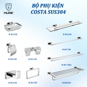BỘ PHỤ KIỆN COSTA SUS304