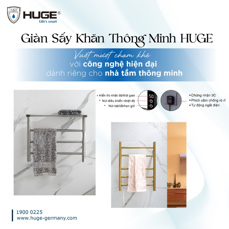 Thiết bị và phụ kiện nhà tắm thông minh