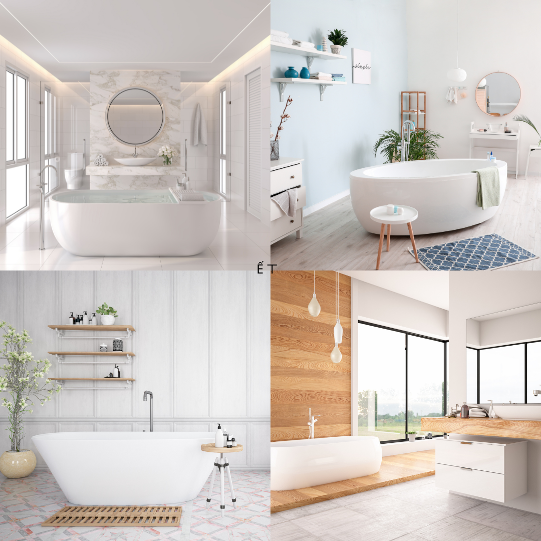 Chọn vật liệu và màu sắc trong thiết kế nhà tắm thông minh Chọn vật liệu và màu sắc trong thiết kế nhà tắm thông minh