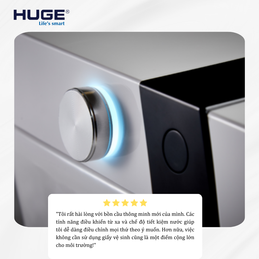 Đánh giá của người dùng bồn cầu thông minh