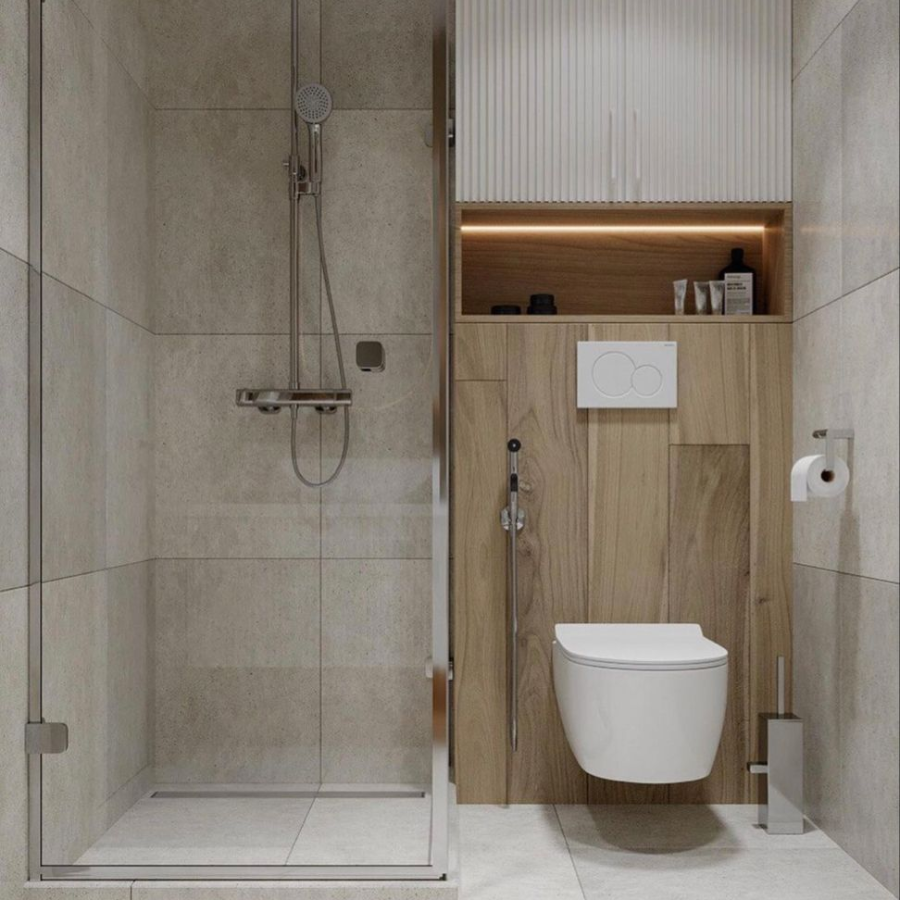 Bồn cầu treo tường có thẩm mỹ hiện đại Bồn cầu treo tường có thẩm mỹ hiện đại