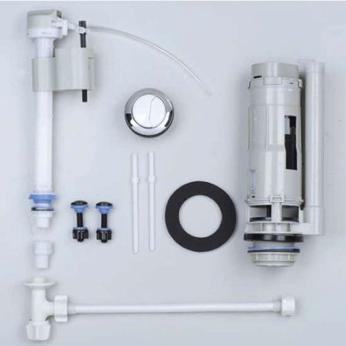 Cấu tạo của phụ kiện xả nước bồn cầu