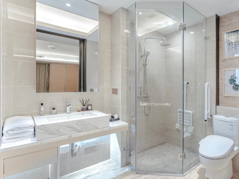 Combo thiết bị nhà tắm cho phòng tắm trung bình