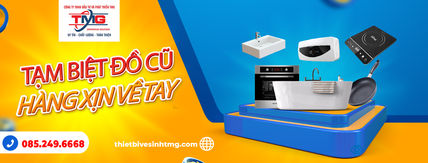 Showroom thiết bị vệ sinh TMG