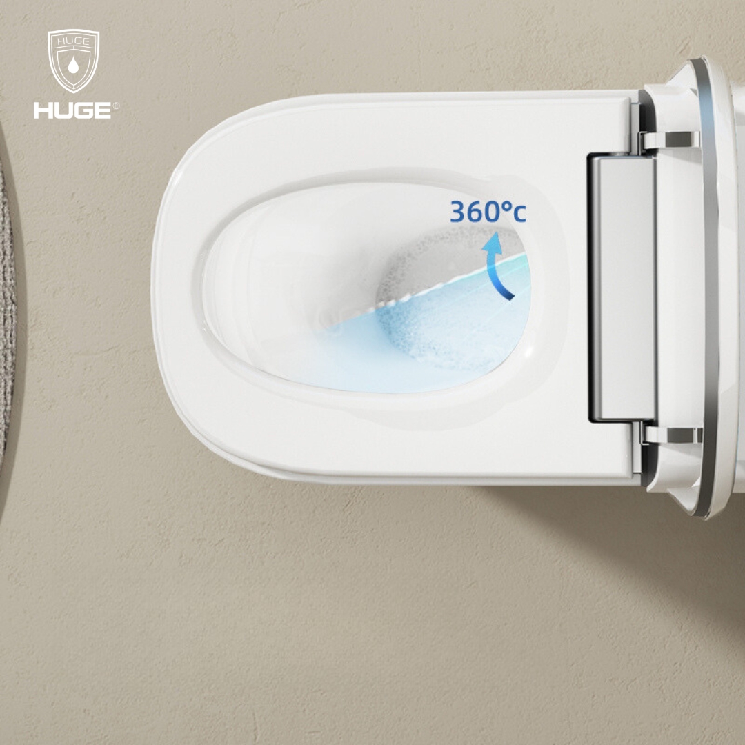 Chức năng tạo bọt trên bồn cầu thông minh