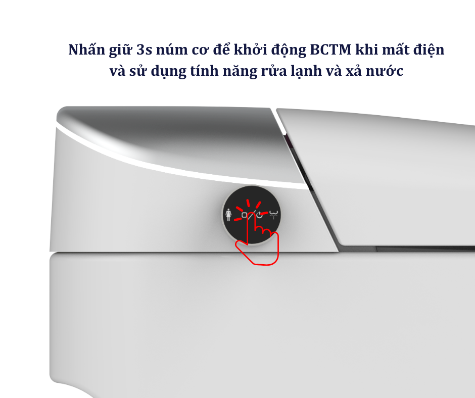 Cách khắc phục và giải pháp khi Bồn cầu thông minh mất điện