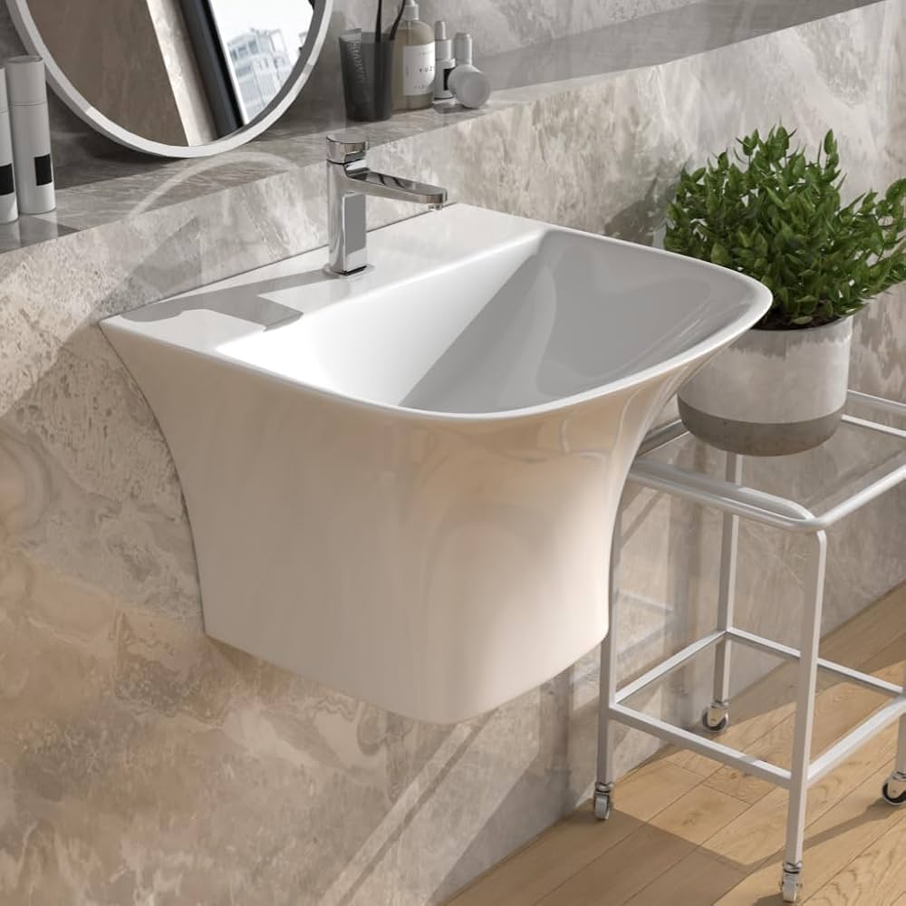 Các mẫu lavabo treo tường được ưa chuộng hiện nay