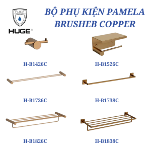 BỘ PHỤ KIỆN PAMELA BRUSHEB COPPER