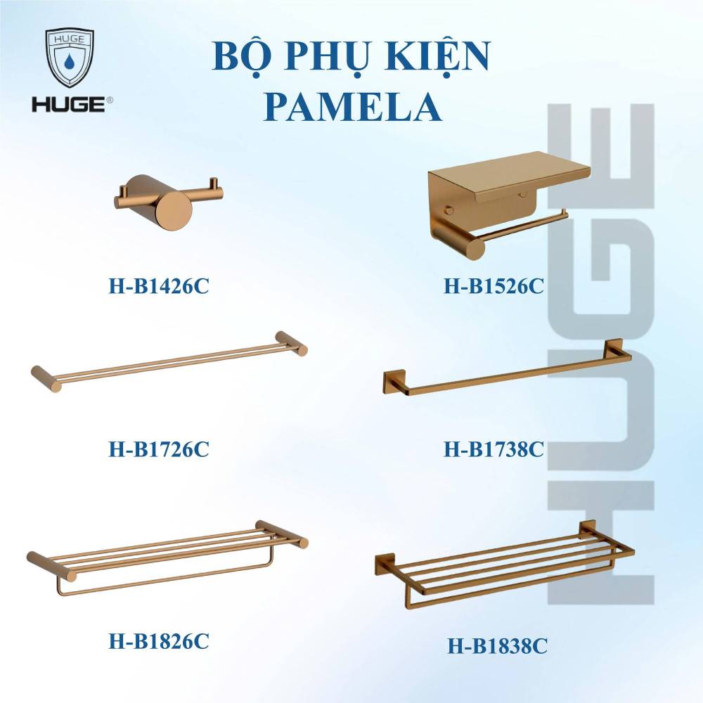 BỘ PHỤ KIỆN PAMELA BRUSHEB COPPER