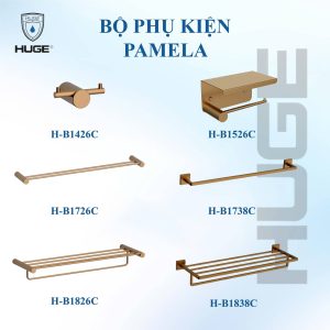 BỘ PHỤ KIỆN PAMELA BRUSHEB COPPER