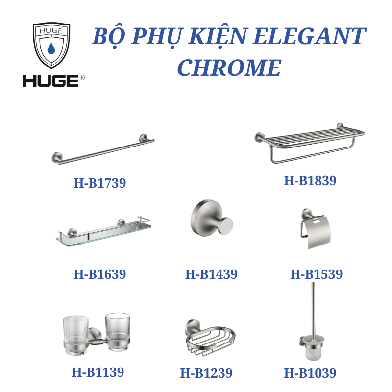 BỘ PHỤ KIỆN ELEGANT CHROME